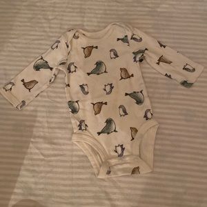 Seals unisex onesie.